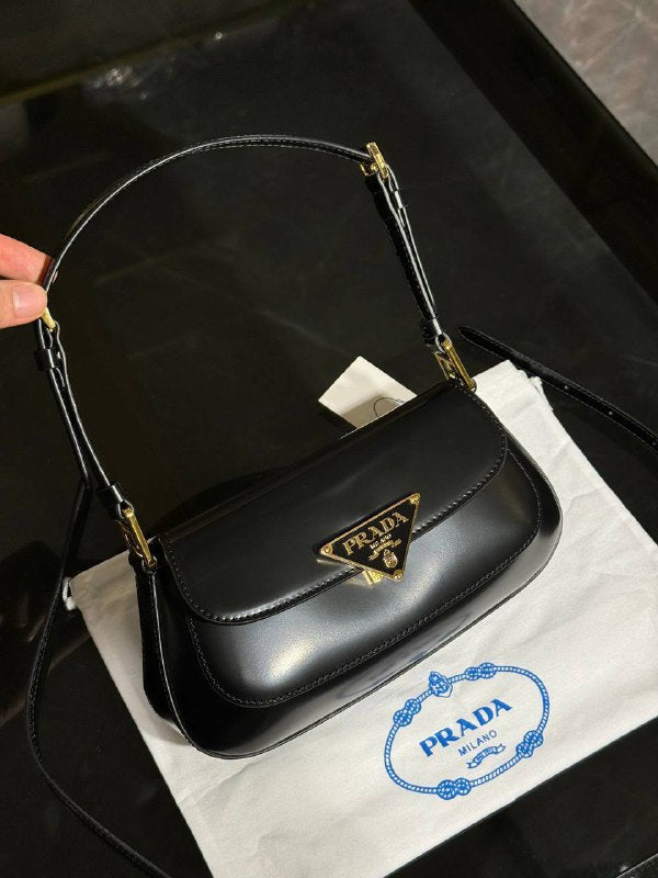 PRADA-Patent Leather Shoulder