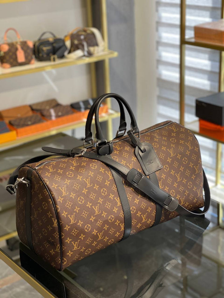 LOUIS VUITTON-KEEPALL BANDOULIÈRE 55