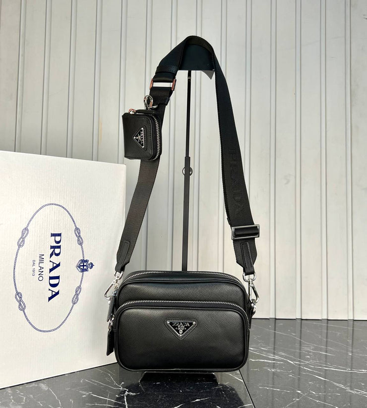 PRADA-Saffiano shoulder bag