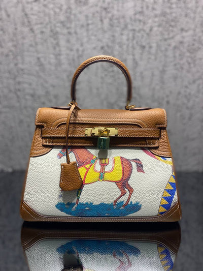 HERMES-Hermes Kelly Bag Size 28x20 cm