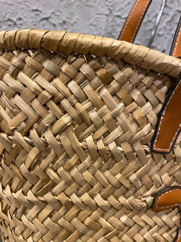 CELINE-Wicker/Raffia