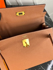 HERMES-Hermes Kelly Bag 28 Cm   27x20  Cm