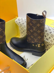 LOUIS VUITTON-Louis Vuitton New Autumn Winter Warm Boots