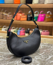 PRADA- leather shoulder