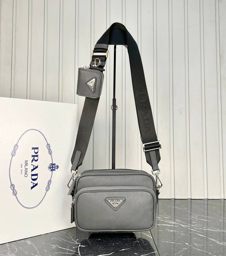 PRADA-Saffiano shoulder bag