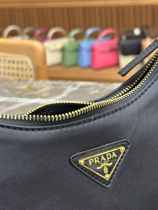 PRADA- leather shoulder