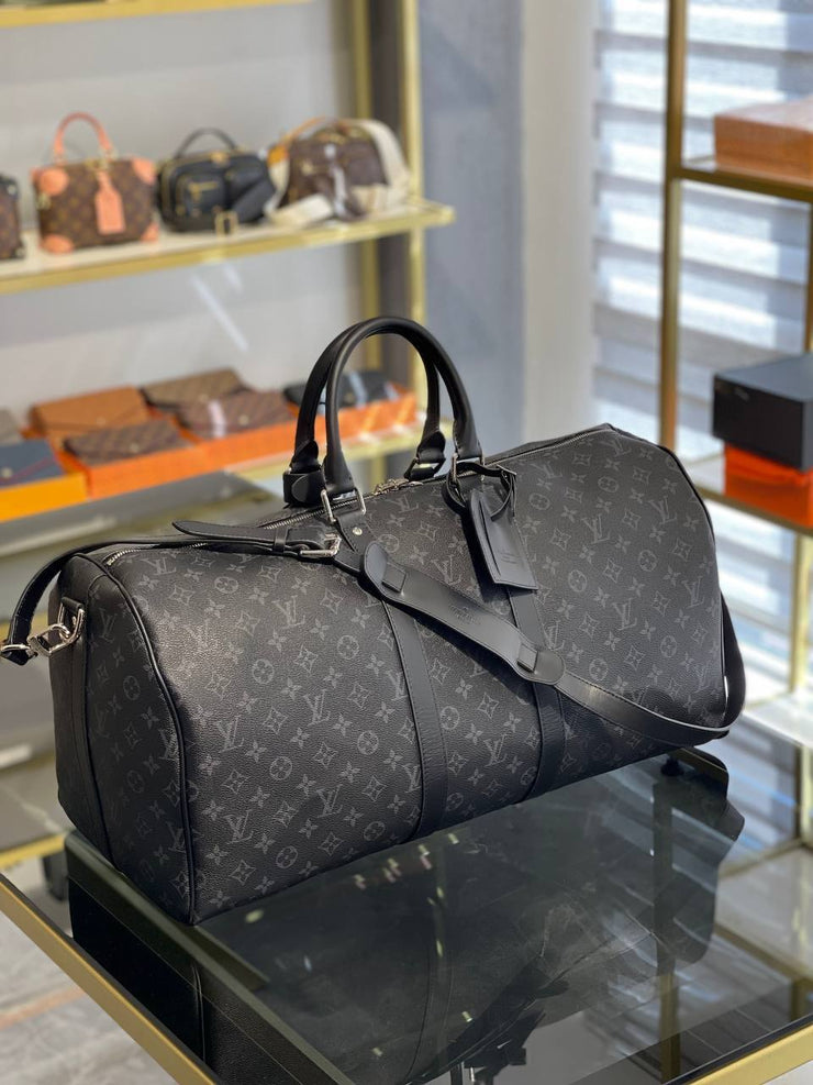 LOUIS VUITTON-KEEPALL BANDOULIÈRE 55