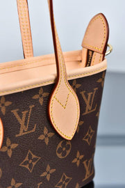 LOUIS VUITTON-Neverfull BB 24 x 14 x 9 cm